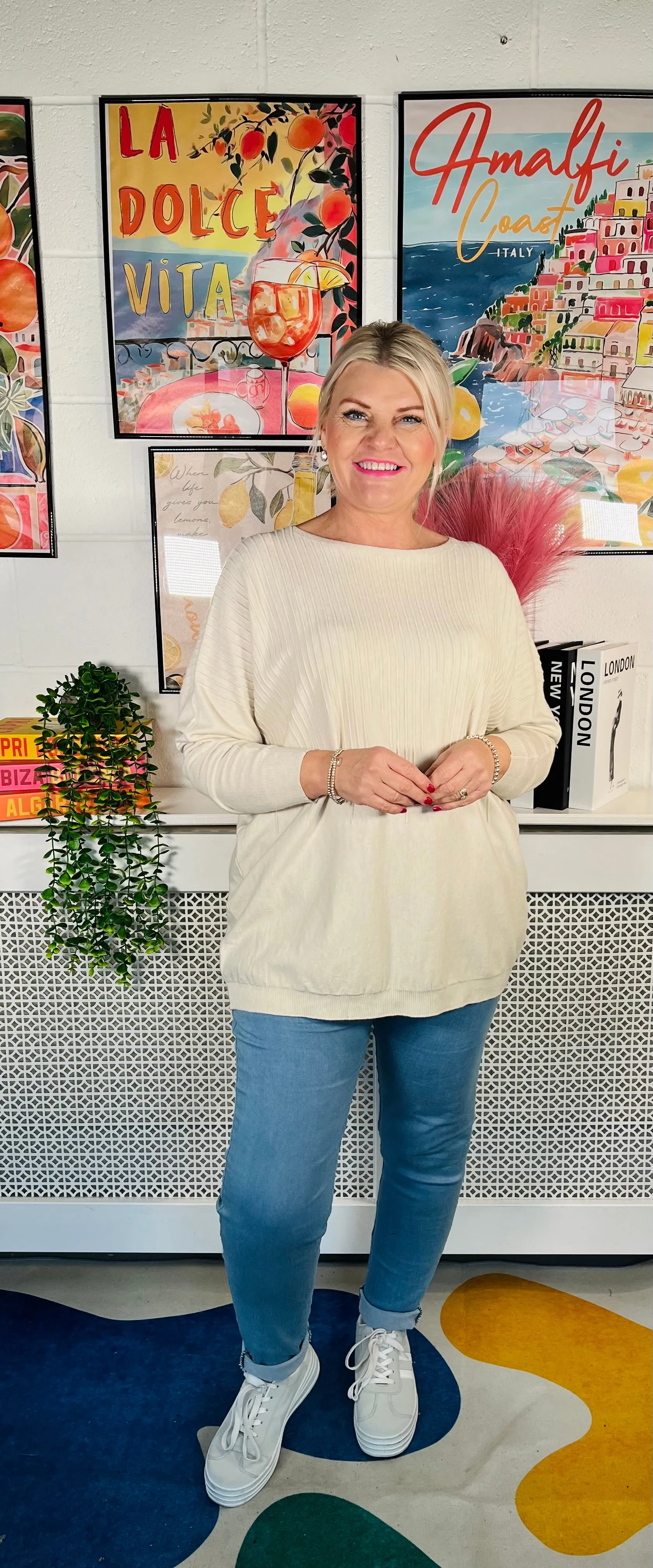 Hilda Super Soft Jumper - Natural