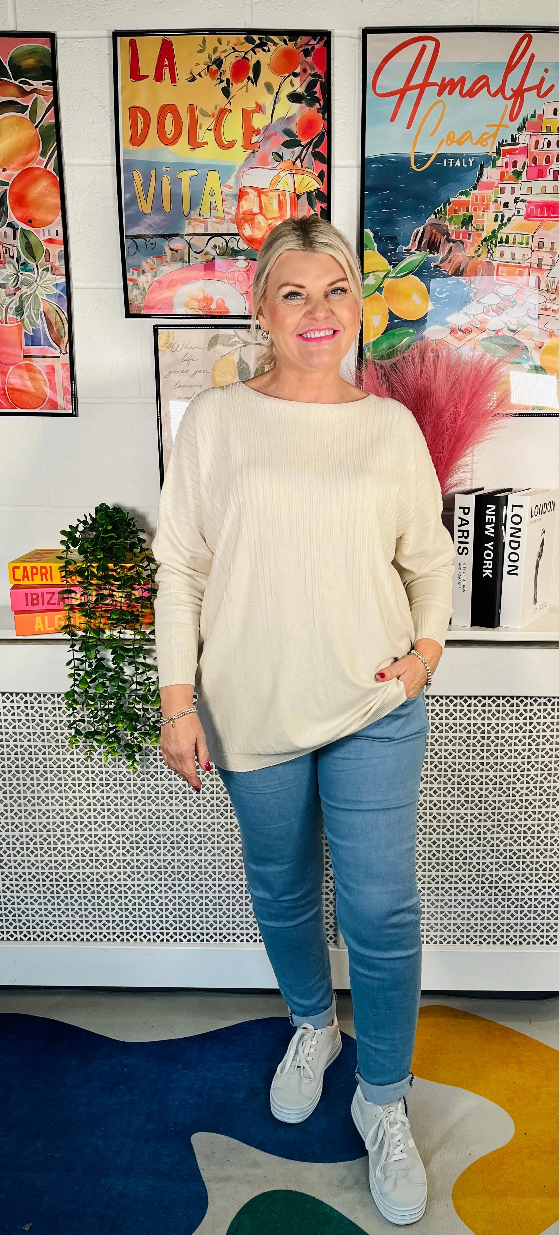 Hilda Super Soft Jumper - Natural